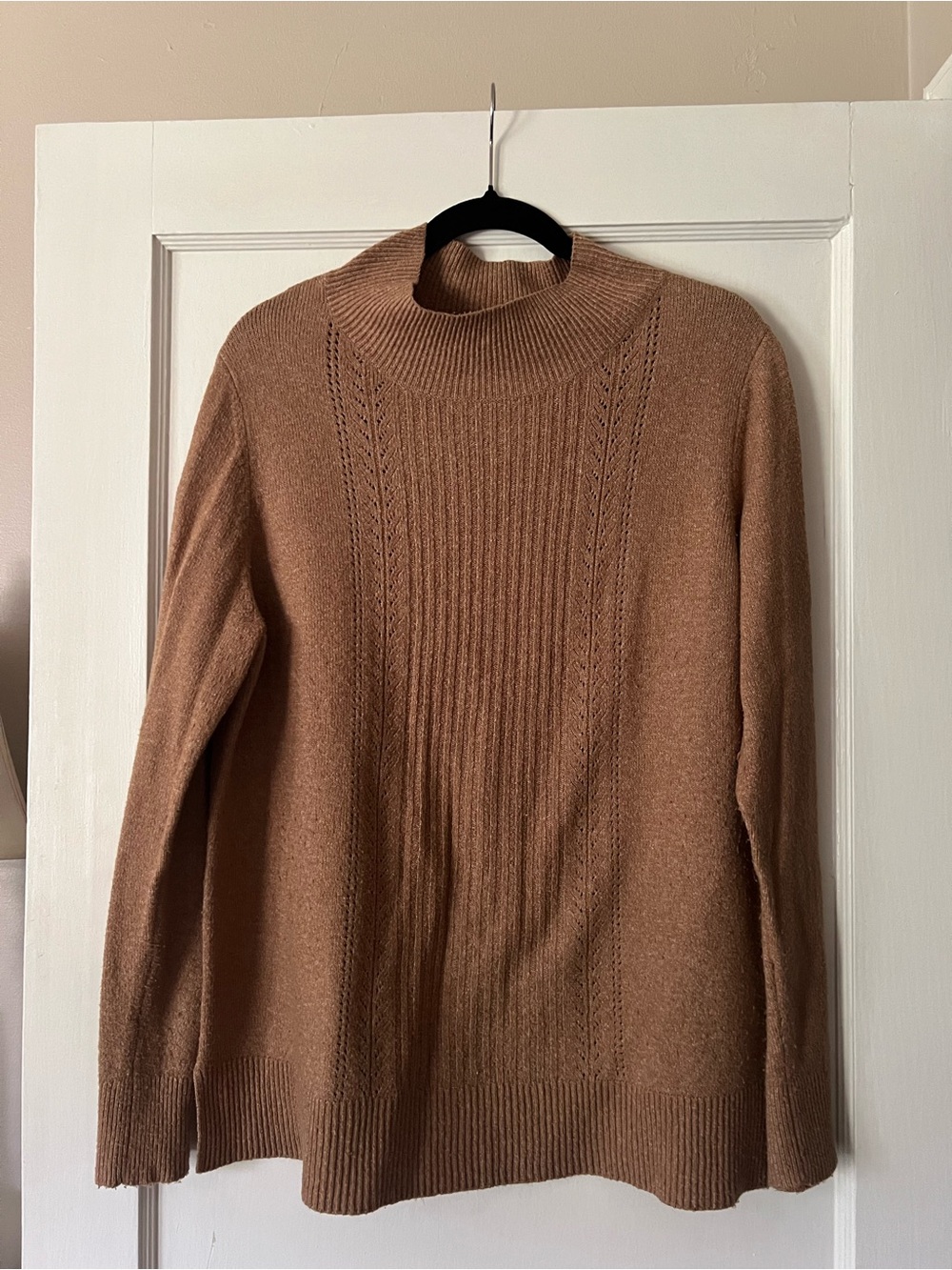Old Navy Women's Camel Turtleneck Sweater